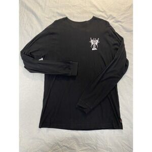 Quicksilver Stranger Things Hellfire Club 1986 Tour Graphic T Mens L Black